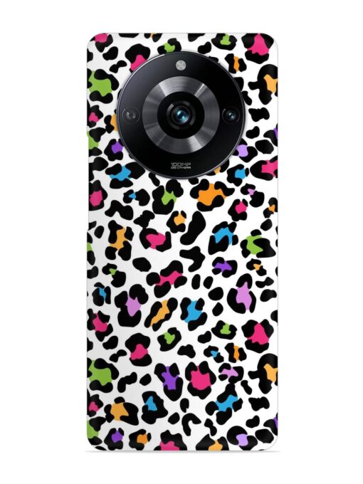 Seamless Leopard Pattern Snap Case for Realme Narzo 60 Pro (5G)