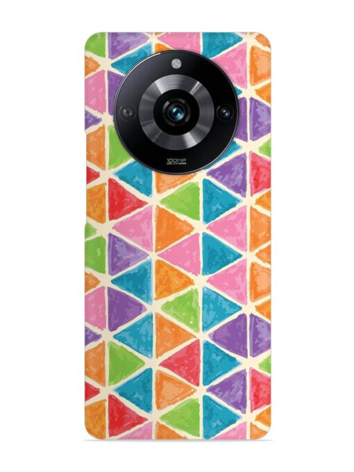 Seamless Colorful Isometric Snap Case for Realme Narzo 60 Pro (5G)