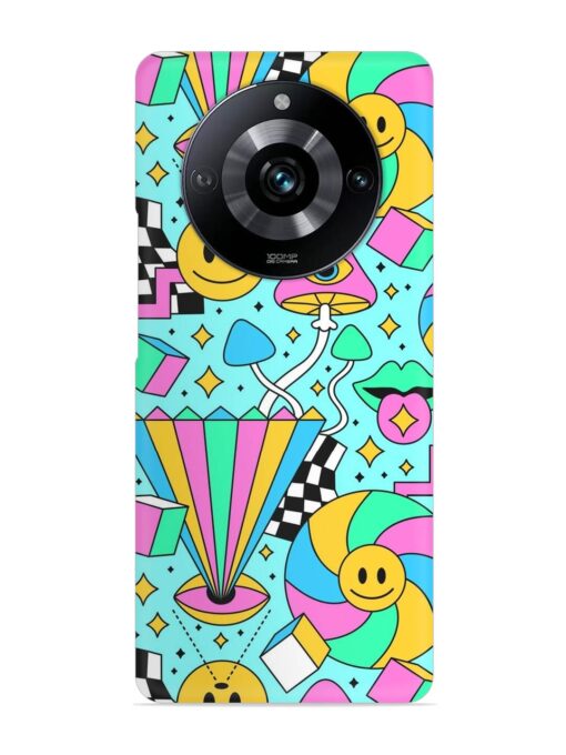 Trippy Rainbow 60S Snap Case for Realme Narzo 60 Pro (5G)