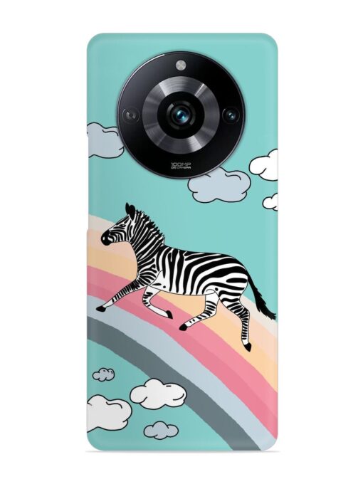 Running Zebra Snap Case for Realme Narzo 60 Pro (5G) Zapvi