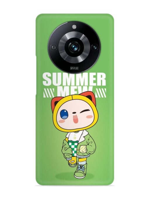 Summer Mew Snap Case for Realme Narzo 60 Pro (5G) Zapvi