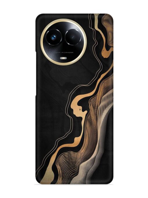 Abstract Art Snap Case for Realme Narzo 60X (5G) Zapvi