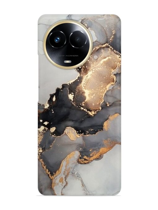 Luxury Abstract Fluid Snap Case for Realme Narzo 60X (5G)