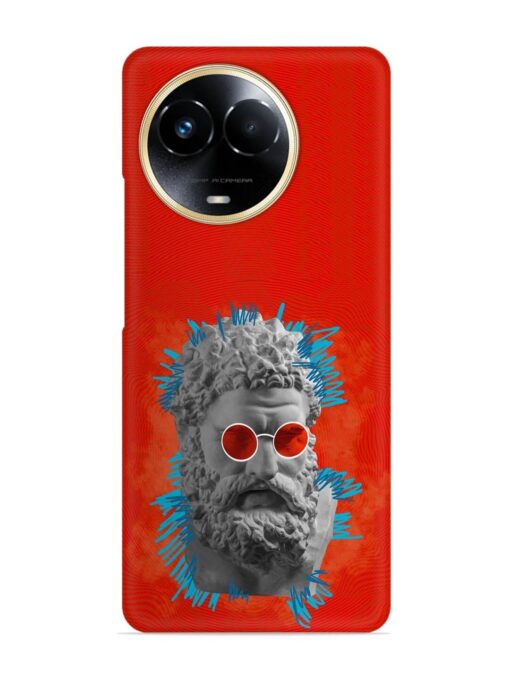 Contemporary Art Concept Snap Case for Realme Narzo 60X (5G)