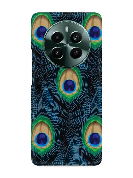 Seamless Pattern Peacock Snap Case for Realme Narzo 70 (5G) Zapvi