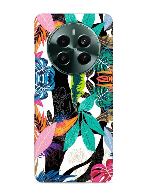 Floral Pattern Bright Snap Case for Realme Narzo 70 (5G) Zapvi