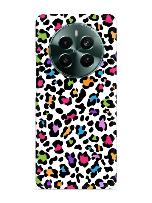 Seamless Leopard Pattern Snap Case for Realme Narzo 70 (5G) Zapvi