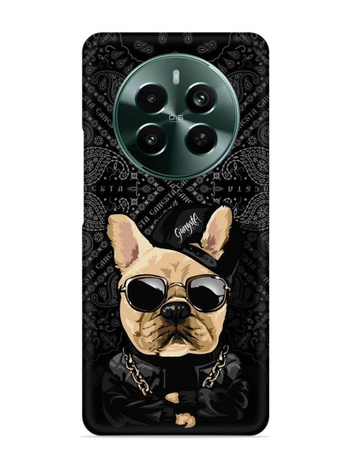 Gangsta Cool Sunglasses Dog Snap Case for Realme Narzo 70 (5G) Zapvi