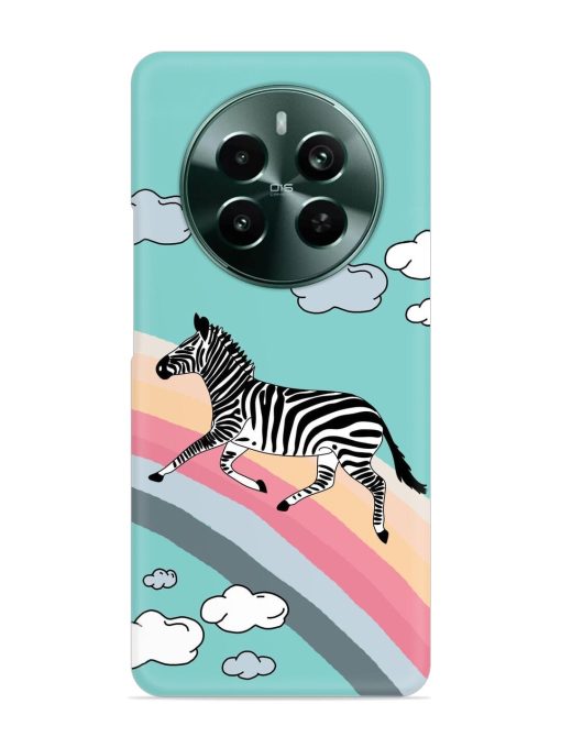 Running Zebra Snap Case for Realme Narzo 70 (5G) Zapvi