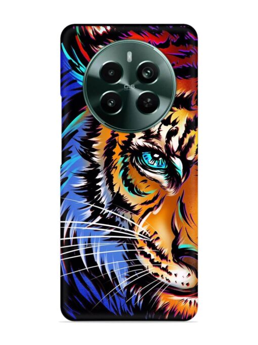 Colorful Lion Art Snap Case for Realme Narzo 70 Pro (5G) Zapvi