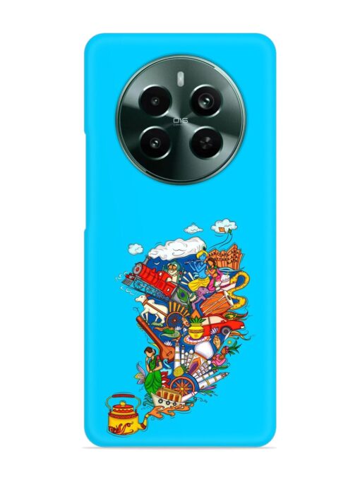 Vector Design Indian Snap Case for Realme Narzo 70 Pro (5G) Zapvi