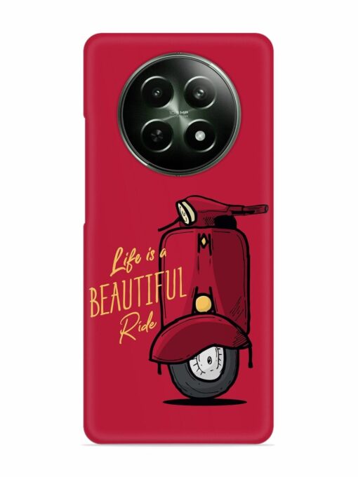 Life Is Beautiful Rides Snap Case for Realme Narzo 70X (5G) Zapvi