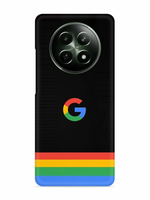 Google Logo Art Snap Case for Realme Narzo 70X (5G)