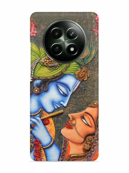 Lord Radha Krishna Flute Art Snap Case for Realme Narzo 70X (5G) Zapvi