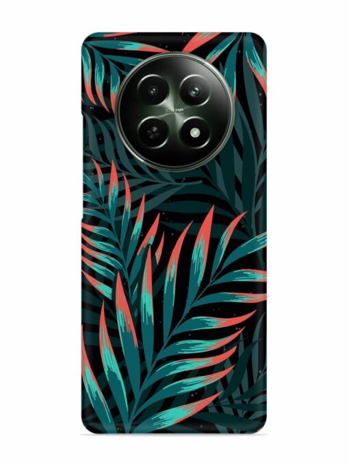 Green Leaf Art Snap Case for Realme Narzo 70X (5G) Zapvi