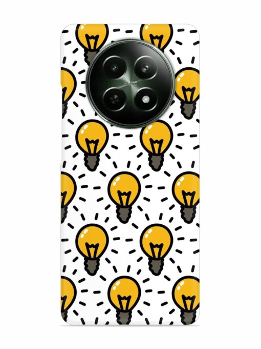 Light Bulb Seamless Snap Case for Realme Narzo 70X (5G) Zapvi