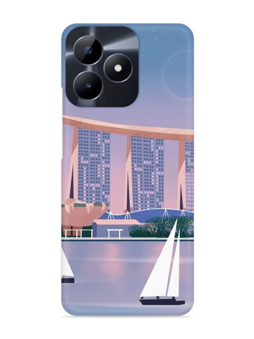 Singapore Scenery Architecture Snap Case for Realme Narzo N53 Zapvi