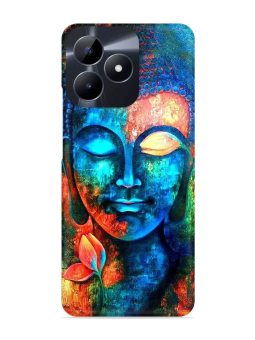 Buddha Painting Snap Case for Realme Narzo N53 Zapvi