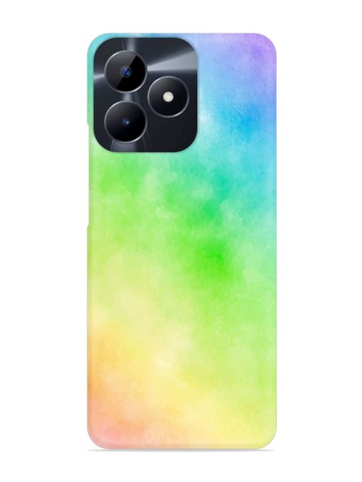 Watercolor Mixture Snap Case for Realme Narzo N53 Zapvi