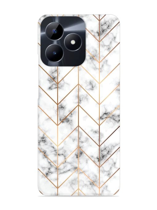 Vector Marble Texture Snap Case for Realme Narzo N53 Zapvi