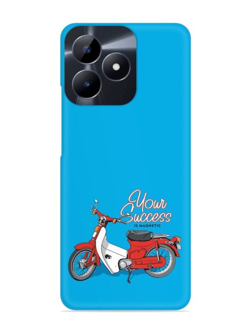 Motorcycles Image Vector Snap Case for Realme Narzo N53 Zapvi