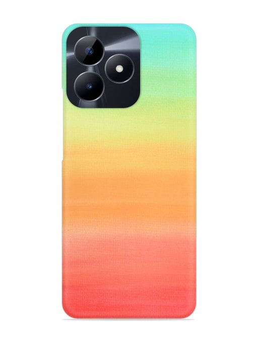 Background Sky Watercolor Snap Case for Realme Narzo N53 Zapvi