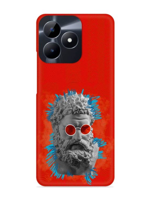 Contemporary Art Concept Snap Case for Realme Narzo N53 Zapvi