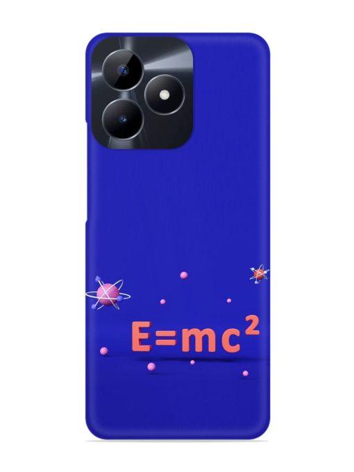 Formula Relativity Equation Snap Case for Realme Narzo N53 Zapvi