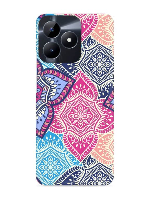 Ethnic Floral Seamless Snap Case for Realme Narzo N53 Zapvi