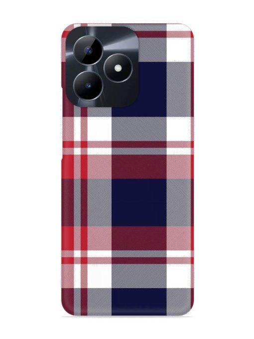 Classic Plaid Tartan Snap Case for Realme Narzo N53 Zapvi