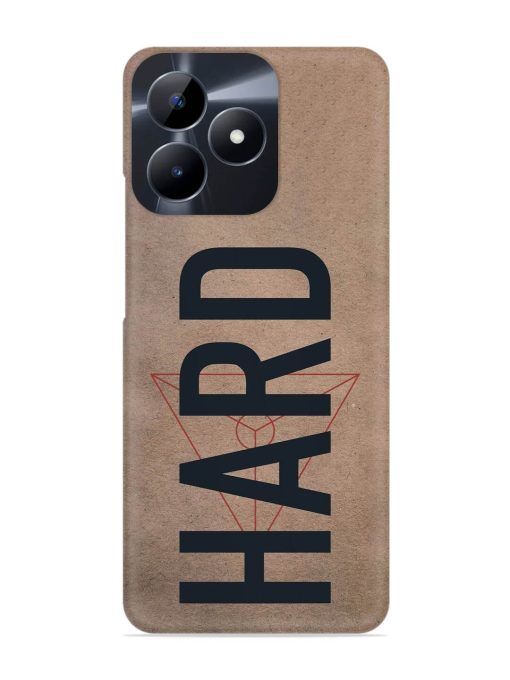 Hard Typo Snap Case for Realme Narzo N53 Zapvi