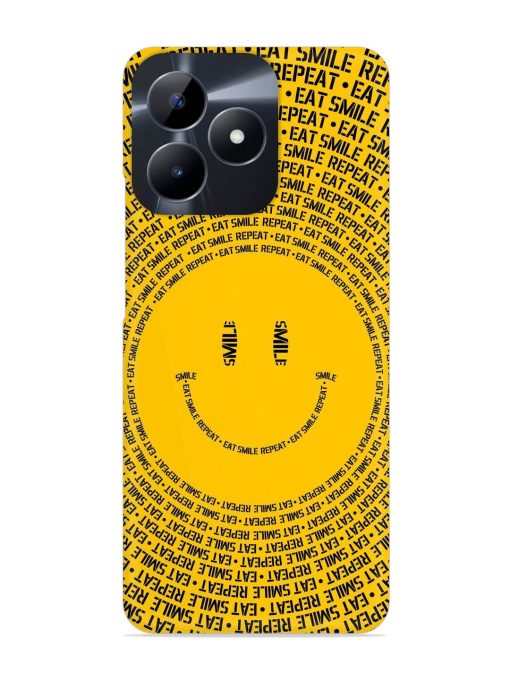 Smiley Snap Case for Realme Narzo N53 Zapvi