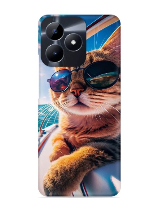 Cat In Style Snap Case for Realme Narzo N53 Zapvi