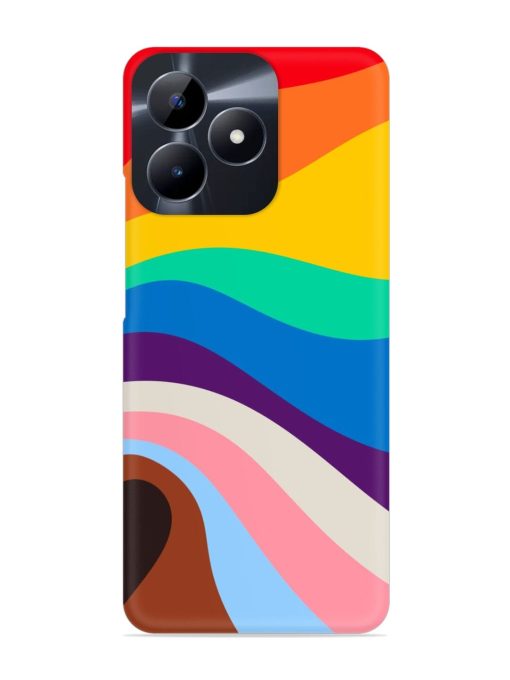 Minimal Pride Art Snap Case for Realme Narzo N53 Zapvi