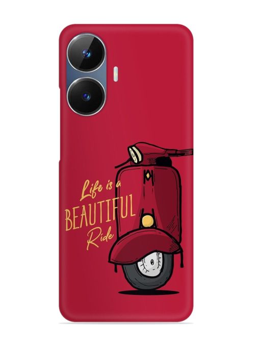 Life Is Beautiful Rides Snap Case for Realme Narzo N55 Zapvi