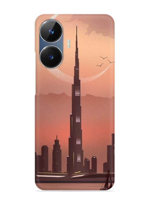 Landmark Burj Khalifa Snap Case for Realme Narzo N55