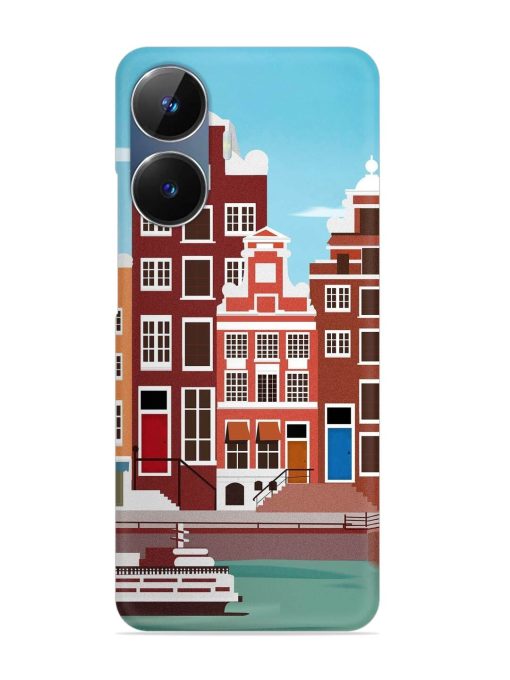 Scenery Architecture Amsterdam Landscape Snap Case for Realme Narzo N55 Zapvi