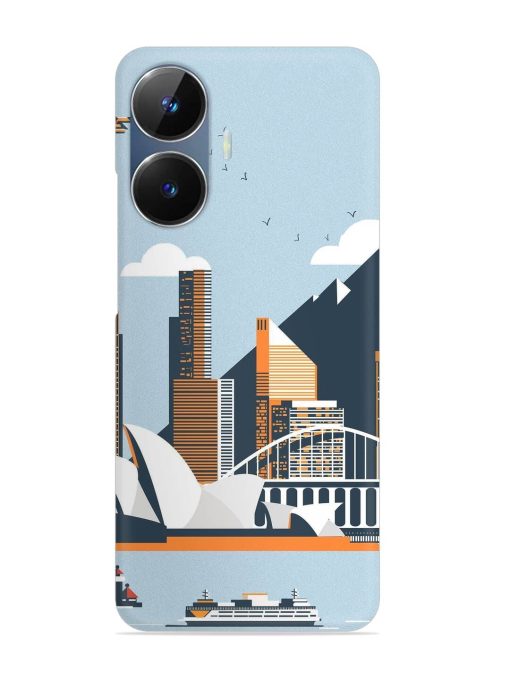 Sydney Opera Landscape Snap Case for Realme Narzo N55