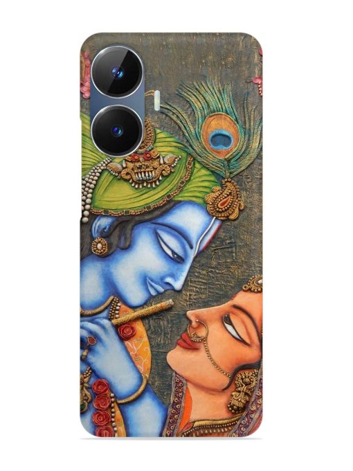 Lord Radha Krishna Flute Art Snap Case for Realme Narzo N55 Zapvi