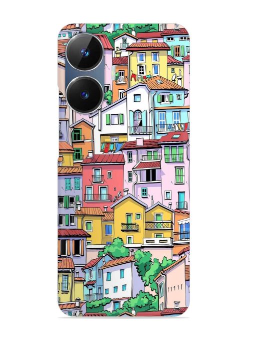 Europe Old Town Snap Case for Realme Narzo N55 Zapvi