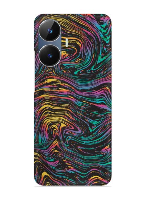 Abstract Liquid Colors Snap Case for Realme Narzo N55