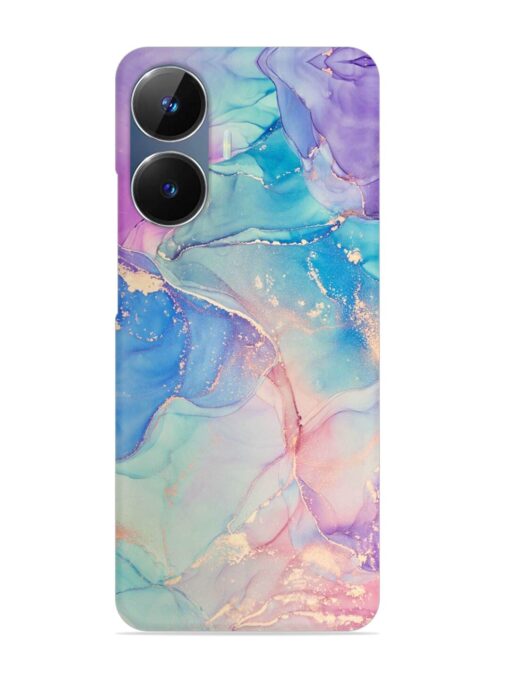 Alcohol Ink Colors Snap Case for Realme Narzo N55 Zapvi