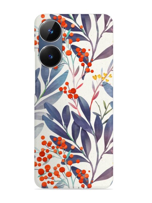 Seamless Floral Pattern Snap Case for Realme Narzo N55 Zapvi