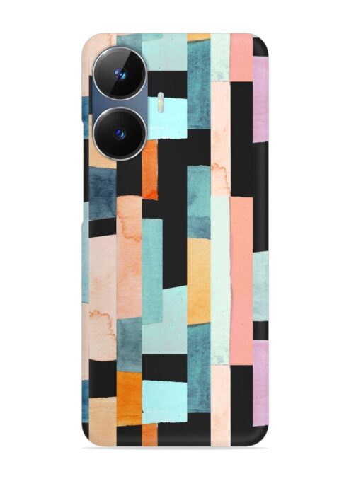 Geometric Seamless Pattern Snap Case for Realme Narzo N55 Zapvi