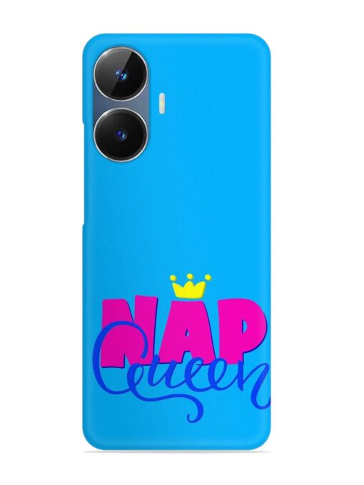 Nap Queen Quote Snap Case for Realme Narzo N55 Zapvi