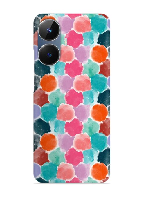 Colorful Seamless Pattern Snap Case for Realme Narzo N55 Zapvi