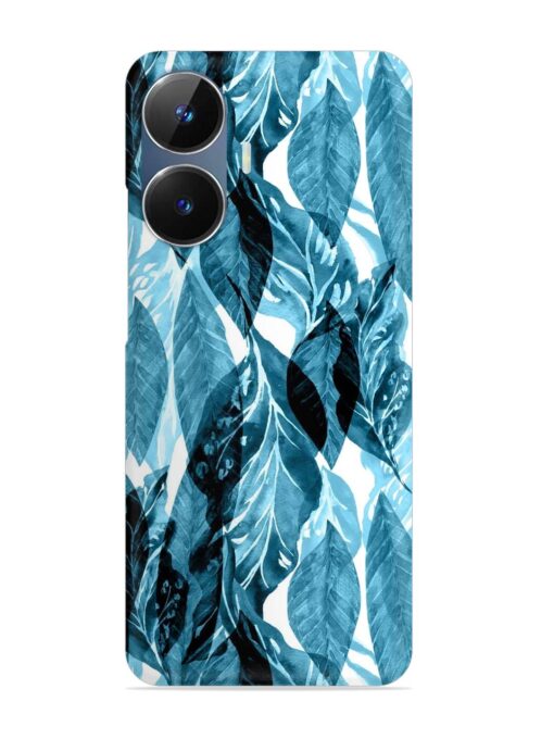 Leaves Pattern Jungle Snap Case for Realme Narzo N55 Zapvi