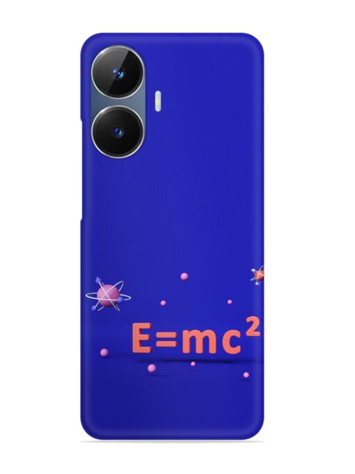 Formula Relativity Equation Snap Case for Realme Narzo N55 Zapvi