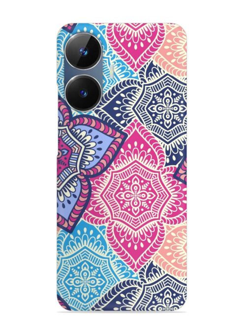 Ethnic Floral Seamless Snap Case for Realme Narzo N55 Zapvi