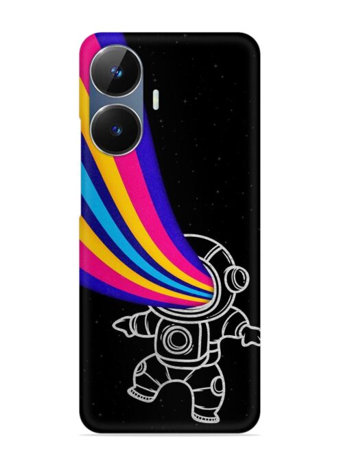 Astronaut Snap Case for Realme Narzo N55 Zapvi